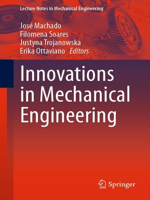 cover image of Innovations in Mechanical Engineering